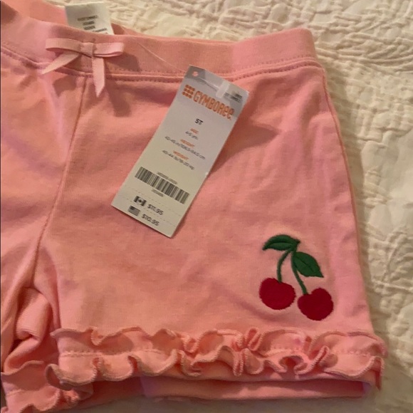 New Gymboree 5T Shorts Girls 🎀 Pink - Picture 2 of 4